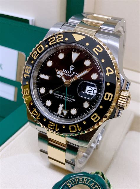 rolex gmt maste 2 nero e oro|rolex gmt master 2 adjustment.